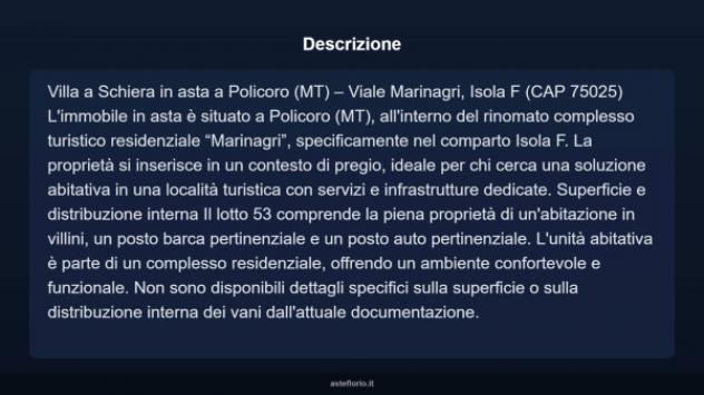 Immobile in asta di 100 m², box auto in vendita a Policoro - Foto 3