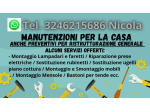 Manutenzioni e lavori vari in casa tuttofare