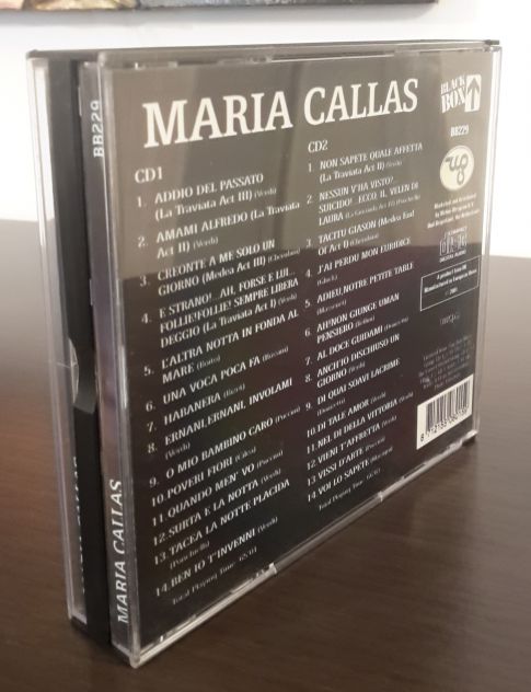 Maria Callas - Una Voca Poca Fa, Formato Audio 2 CD Album, DIGIPACK Uscita 2001. - Foto 7
