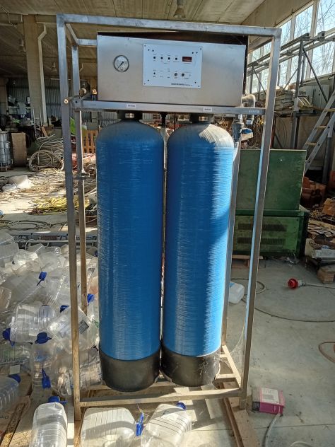 distillatore d'acqua a doppio letto per acqua industriale