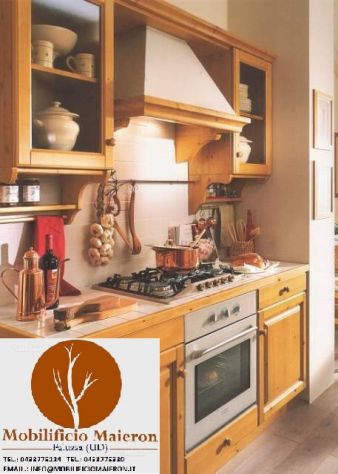 Mobili Rustici Country In Legno Cucine in Pino Abete Massello Nuove Non Usate - Foto 3