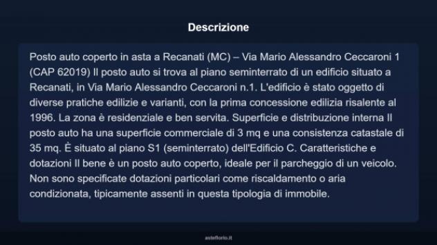 Immobile in asta di 3 m² in vendita a Recanati - Foto 4