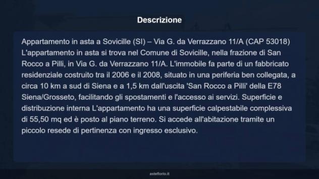 Immobile in asta di 55 m², box auto in vendita a Sovicille - Foto 7