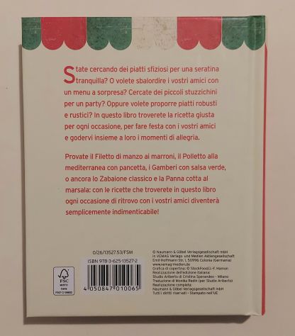 Cucina deliziosa per gli amici di vari autori Ed.Naumann & Gobel, 2000 nuovo - Foto 2