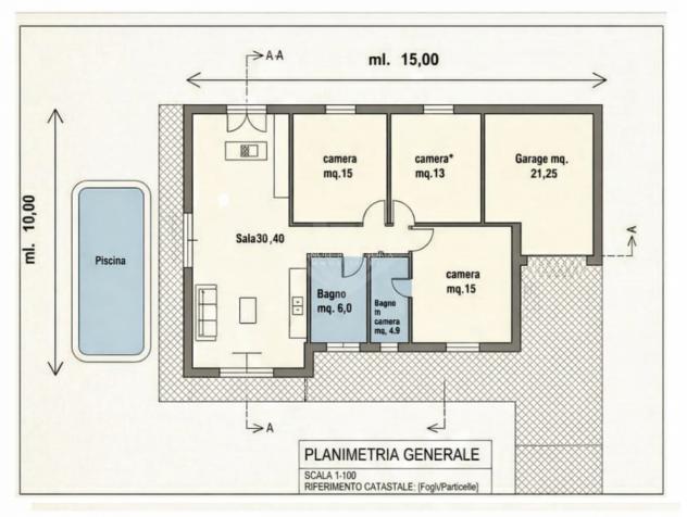 VILLA di 6 vani e di 170 mq (PIETRASANTA) rif. 060 - Foto 6
