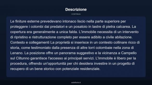 Immobile in asta di 4934 m² in vendita a Campello sul Clitunno - Foto 15