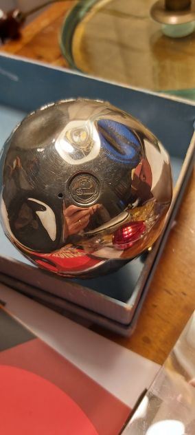 palla di Natale in argento e smalti diametro 40 mm - Foto 4