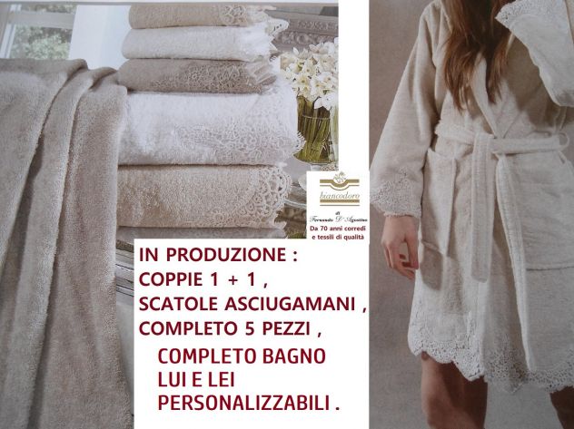 Biancodoro , atelier di produzione biancheria casa - corredo - Foto 7