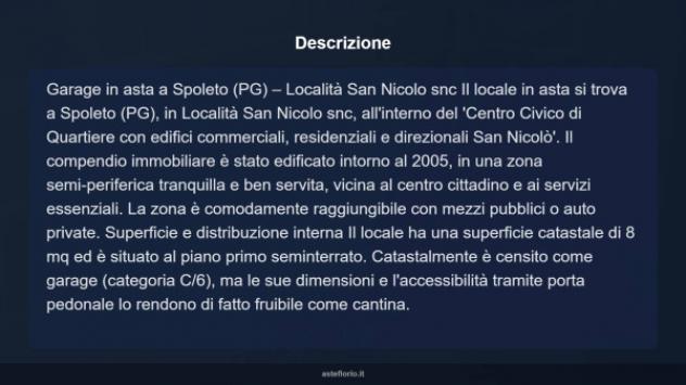 Immobile in asta di 8 m² in vendita a Spoleto - Foto 5