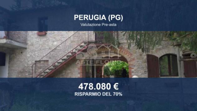 Immobile in asta di 1093 m² in vendita a Perugia