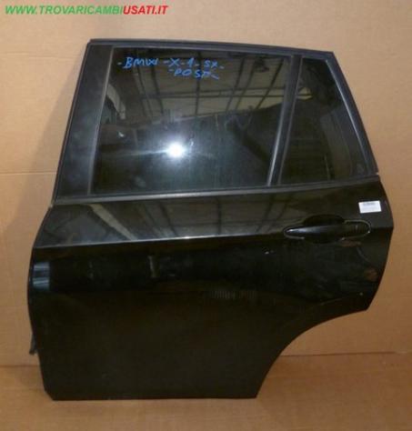 PORTA POST.S. BLU SCURO VTR SCURO C/ALZ BMW X1 E84 999-U57516 Carrozzeria Lamierati esterni Porte Porta post. sx. BMW - X1 E84 - 01-07-2009 - 01-07