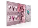 Quadro Con Due Angeli Cm. 120x60 - ARREDALACASA