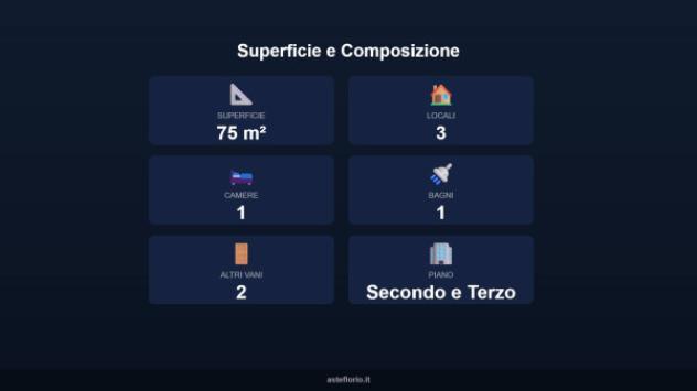 Immobile in asta di 75 m², box auto doppio in vendita a Faleria - Foto 18