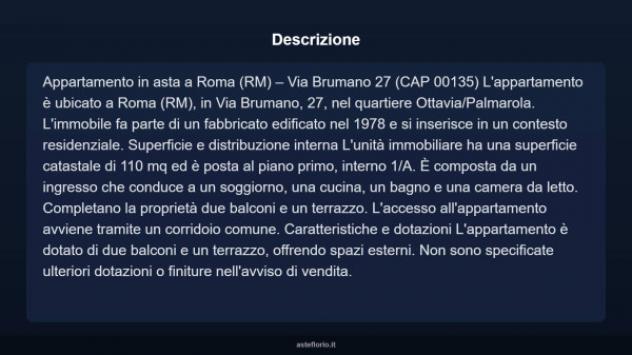 Immobile in asta di 110 m² in vendita a Roma - Foto 8