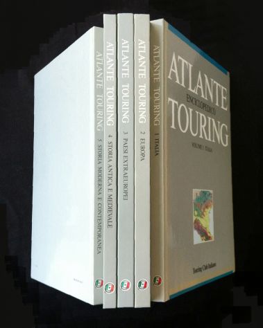 ATLANTE  ENCICLOPEDICO  TOURING  -  5 VOLUMI - Foto 10