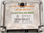 038906013AB 0281001911 Seat Ibiza 1.9 centralina motore Bosch