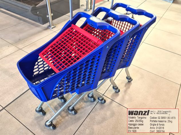 3 carrelli spesa per bimbi usati - Foto 4