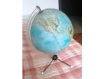 Mappamondo vintage in rilievo ed. RICO Firenze