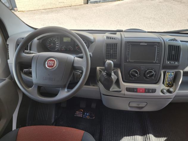 CAMPER RIMOR DUCATO MANSARDATO MATRIMONIALE GARAGE 6 POSTI GANCIO TRAINO GENERALI CAMPER - Foto 10