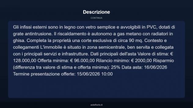 Immobile in asta di 109 m² con più di 5 locali in vendita a Francavilla al Mare - Foto 16