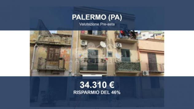 Immobile in asta di 37 m² in vendita a Palermo