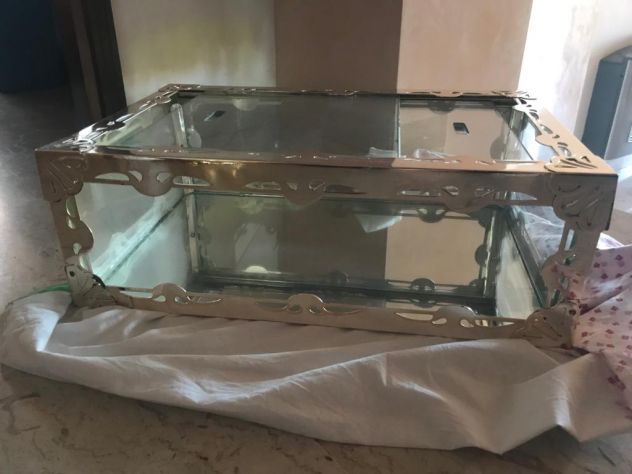 Porta brioche da bar in cristallo - vera occasione - molto bello WINTAGE