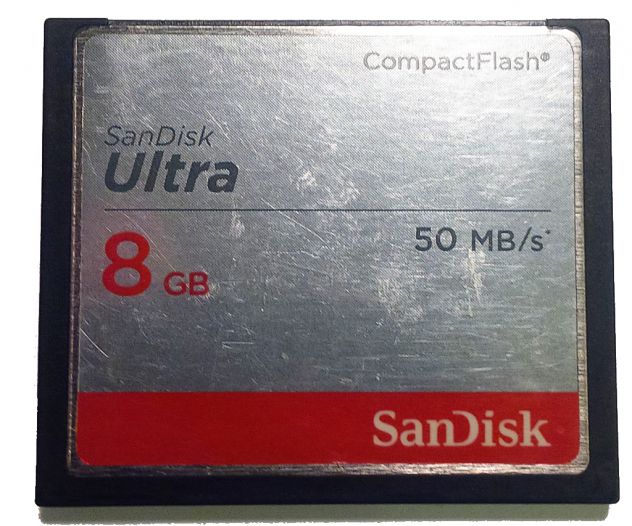 SDCFHS-008G, CF/8GB, CFA-0008-605, Compact Flash 8GB (stock 12) - Foto 2