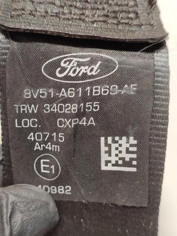 CINTURA DI SICUREZZA POSTERIORE SX FORD Fiesta 6° Serie 8V51-A611B69-AF RTJB (0817) - Foto 4