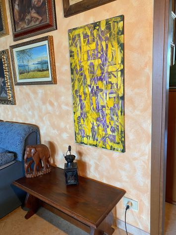 Astratto moderno pittura contemporanea - Foto 3