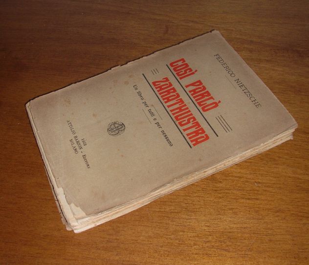 COSì PARLò ZARATHUSTRA. UN LIBRO PER TUTTI E PER NESSUNO - Foto 3