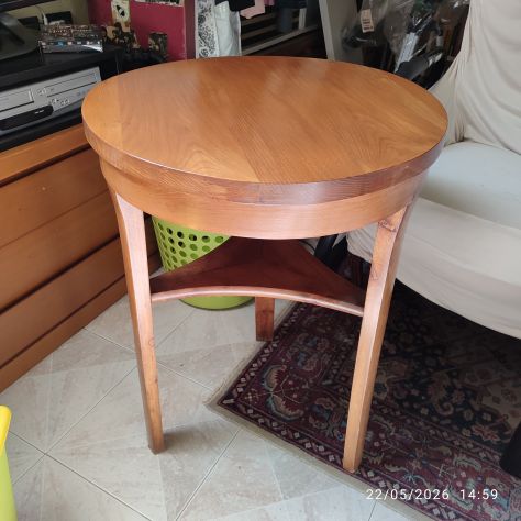 TAVOLO TONDO VINTAGE ANNI 50 60 - Foto 7