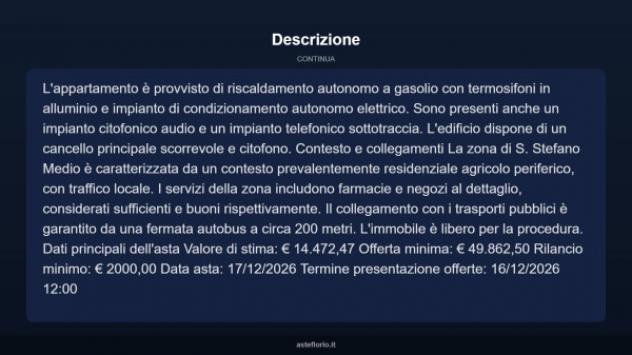 Immobile in asta di 215 m² con più di 5 locali in vendita a Messina - Foto 12
