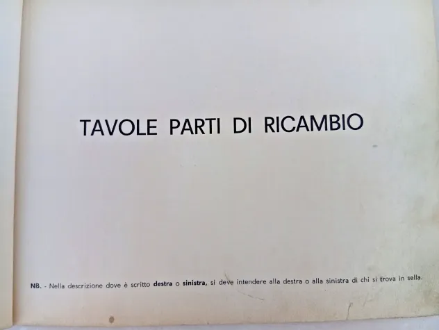 Catalogo Parti di Ricambio Moto Guzzi Stornello 125 II Edizione marzo 1963 - Foto 4