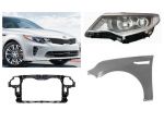 Kia optima musata cofano parafango radiatore frizione fanale 2016-