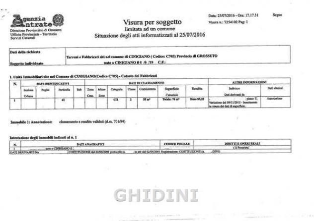 RUSTICO di 3 vani e di 65 mq (CINIGIANO - VICINANZE DEL PAESE) rif. 1988.65M - Foto 18
