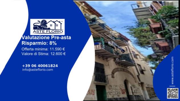 Immobile in asta di 31 m² con più di 5 locali in vendita a Palermo - Foto 2