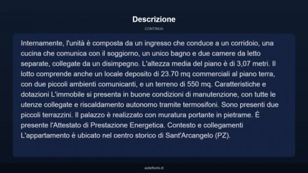 Immobile in asta di 122 m² in vendita a Sant'Arcangelo - Foto 9
