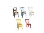 Sedie ristorante pub cod 3011/P Colorate nuove