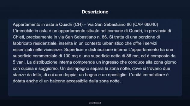 Immobile in asta di 100 m² in vendita a Quadri - Foto 3