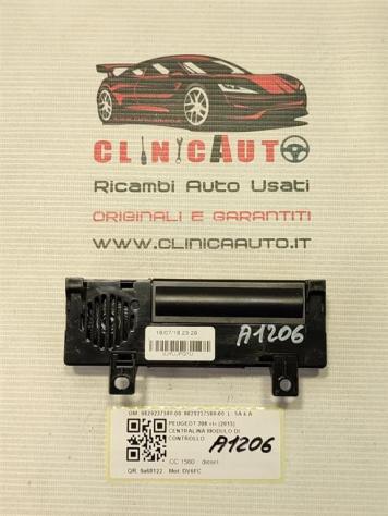 CENTRALINA MODULO DI CONTROLLO PEUGEOT 208 Serie 9829237580-00 9829237580-00 DV6FC diesel 1560 (1219) - Foto 3
