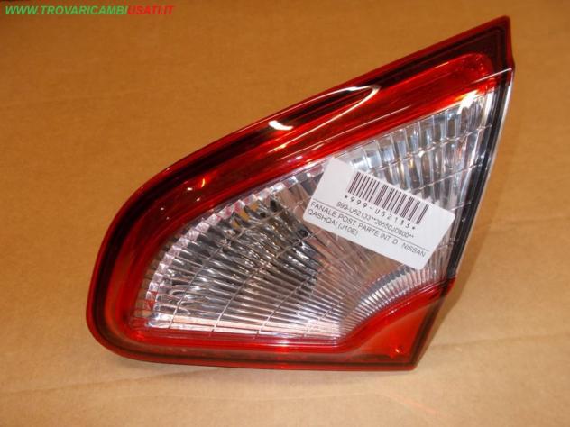 FANALE POST. PARTE INT. D. NISSAN QASHQAI (J10E)  Parti elettriche  Fanaleria  Fanali  Fanale post. sx. NISSAN - QASHQAI - 01-04-2010 - 01-01-2014, NI