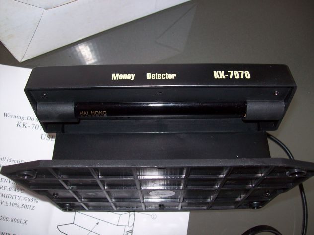 Rilevatore banconote false Money Detector KK-7070 - Foto 3