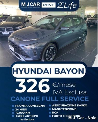 HYUNDAI Bayon 1.2 MPI MT XLine--SECONDLIFE rif. 22658758