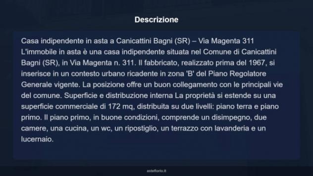Immobile in asta di 172 m² in vendita a Canicattini Bagni - Foto 8