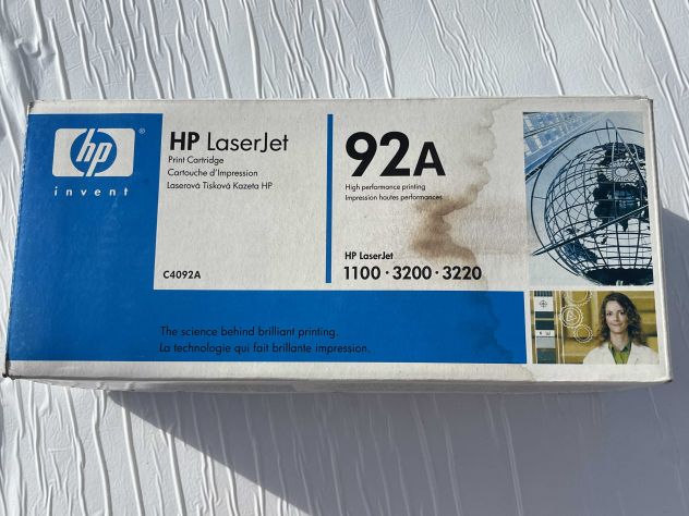 HP 92A Nero Cartuccia Toner Originale - Foto 6