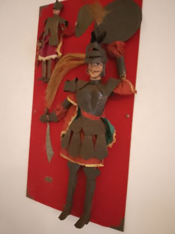 Coppia Pupi Siciliani Originali da Collezione - Foto 10