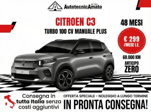 CITROEN C3 Turbo 100 CV Manuale Plus rif. 23084522