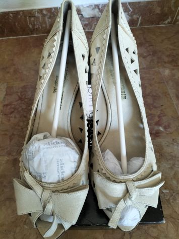Scarpe donna vera PELLE n 40 - Foto 5