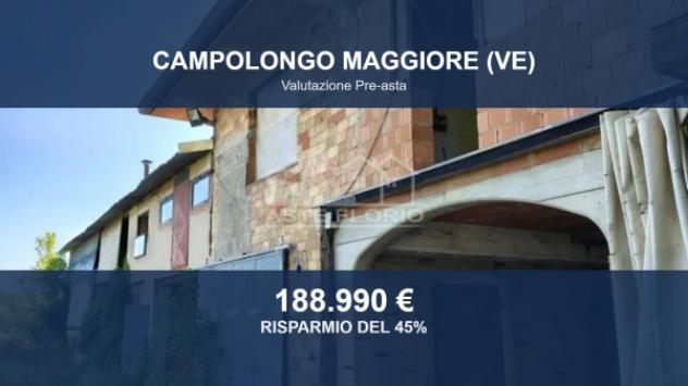 Immobile in asta di 257 m², box auto in vendita a Campolongo Maggiore