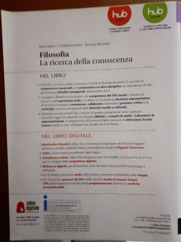 Filosofia la ricerca della conoscenza 2A+2B 9788824738156 - Foto 4